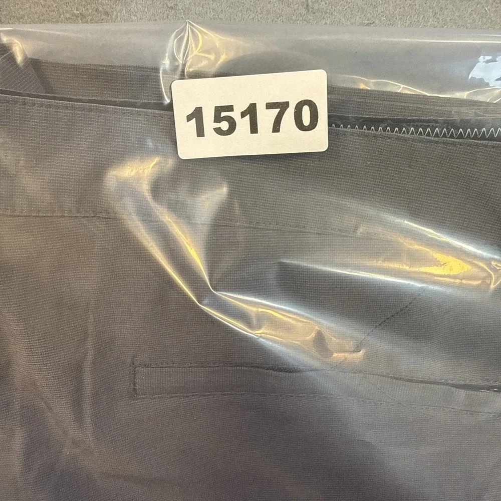 7 Diamonds Infinity Pants GRAY MENS 36 4-Way Stretch Golf Chino Trouser